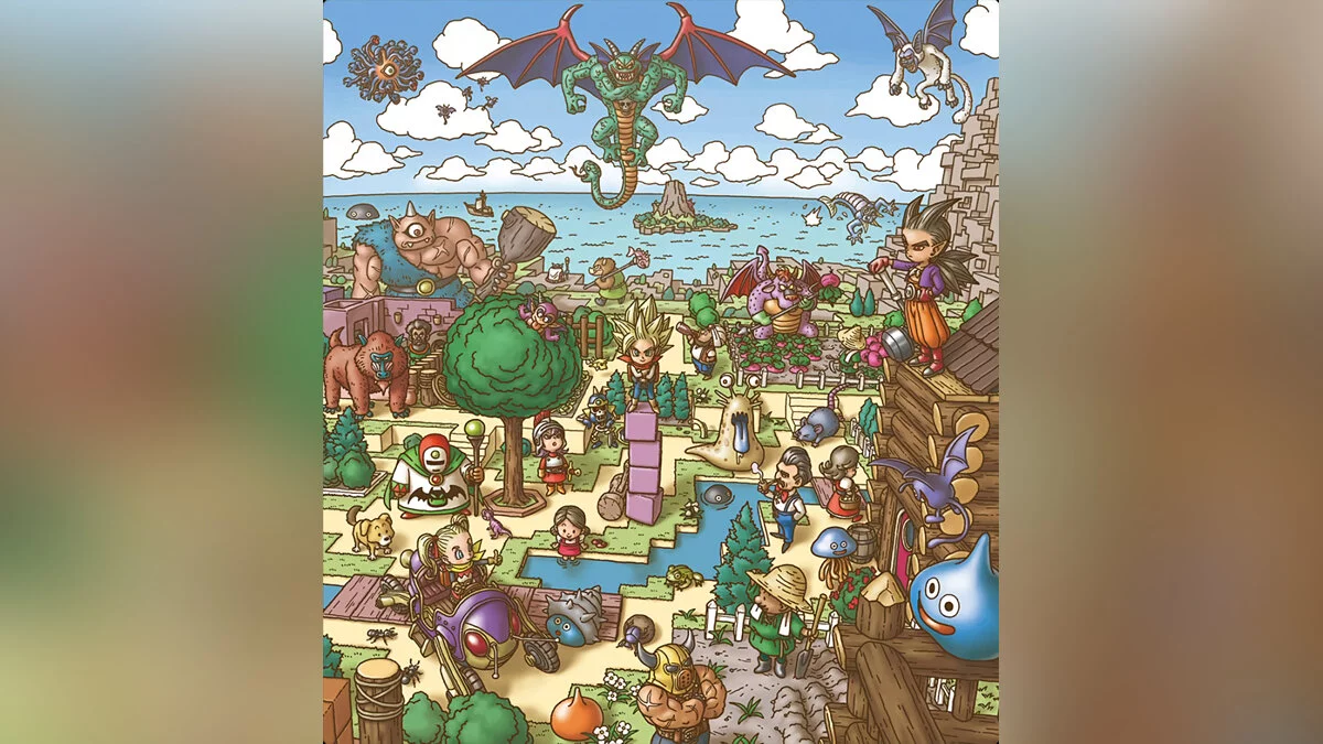 Арт из Dragon Quest Builders 2