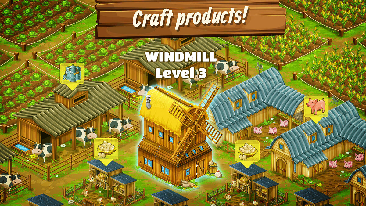 ТОП-8 - игры, похожие на Goodgame Big Farm (Big Farm: Mobile Harvest) -  список лучших игр наподобие Goodgame Big Farm