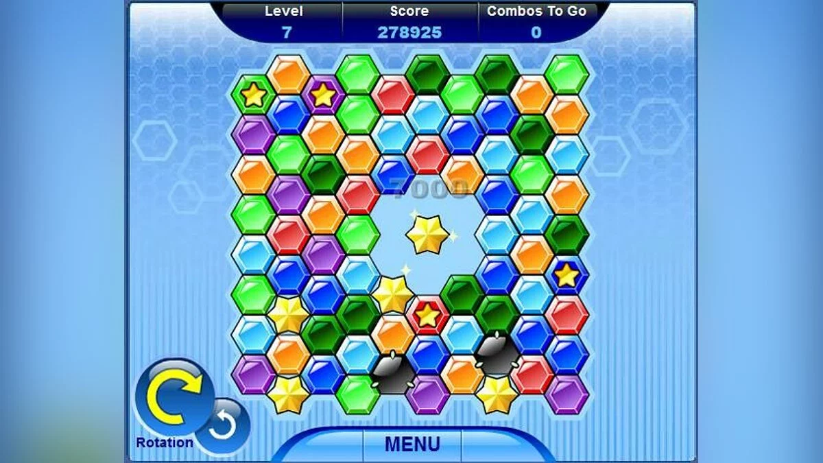 Скриншоты из Hexic