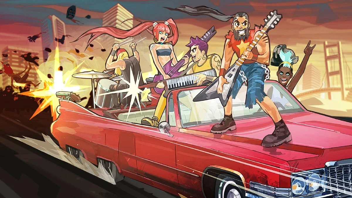 Арт из Double Kick Heroes