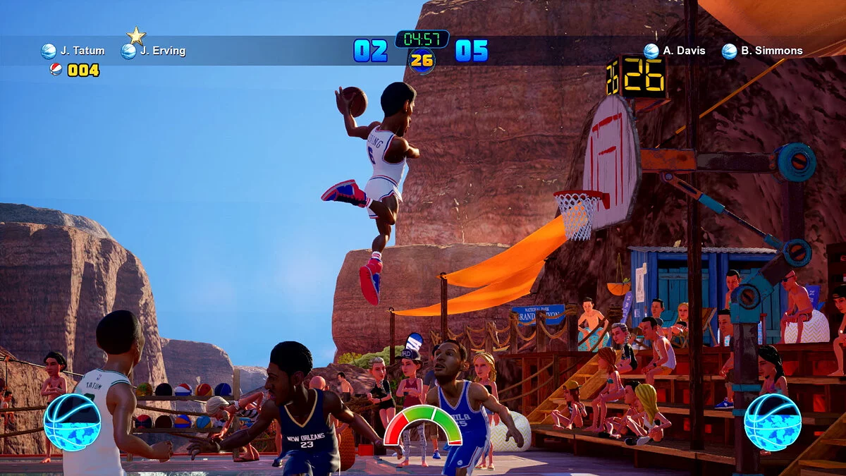Скриншоты из NBA Playgrounds 2