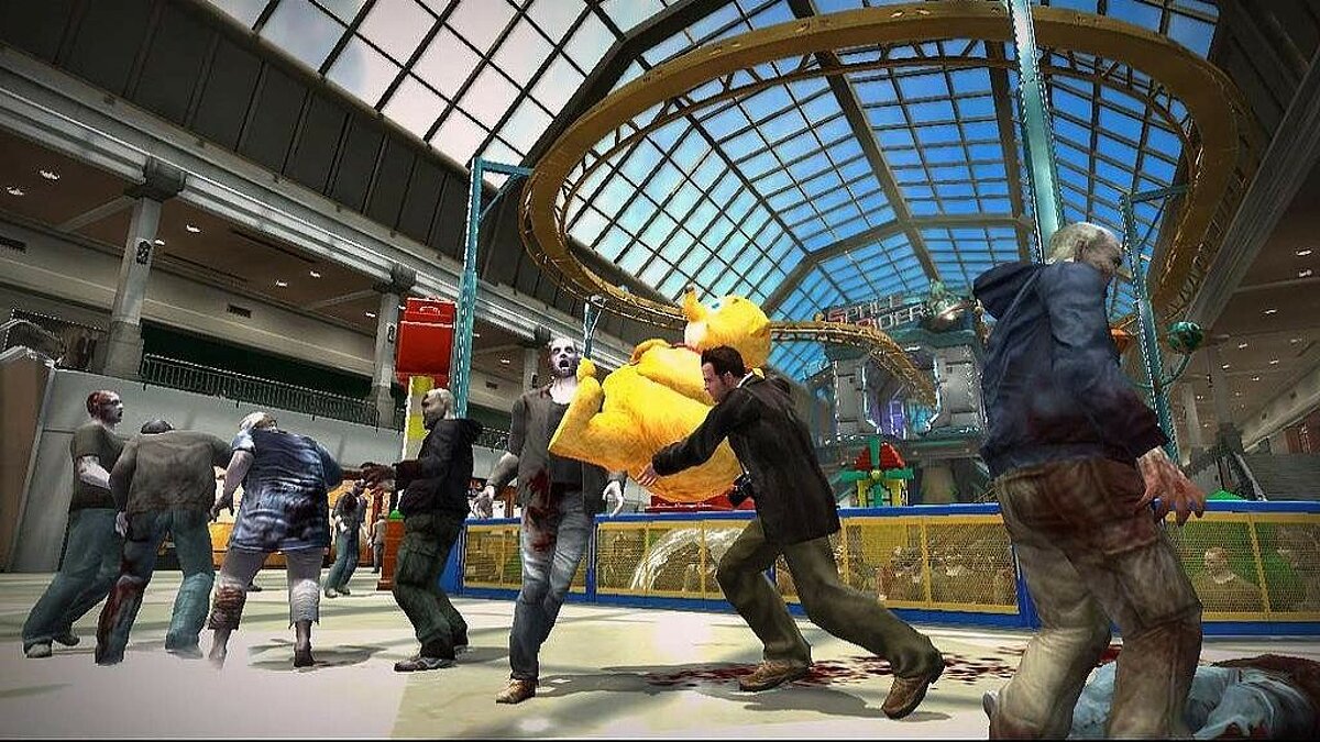 Dead rising изображение на мониторе