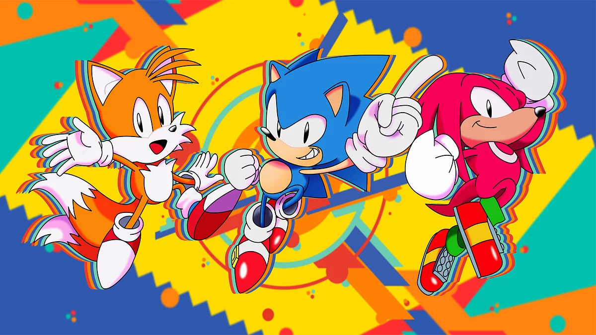 Арт из Sonic Mania Plus