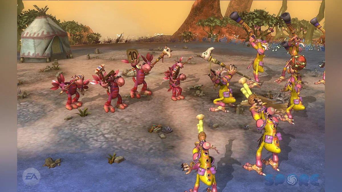 Скриншоты из Spore (2008)