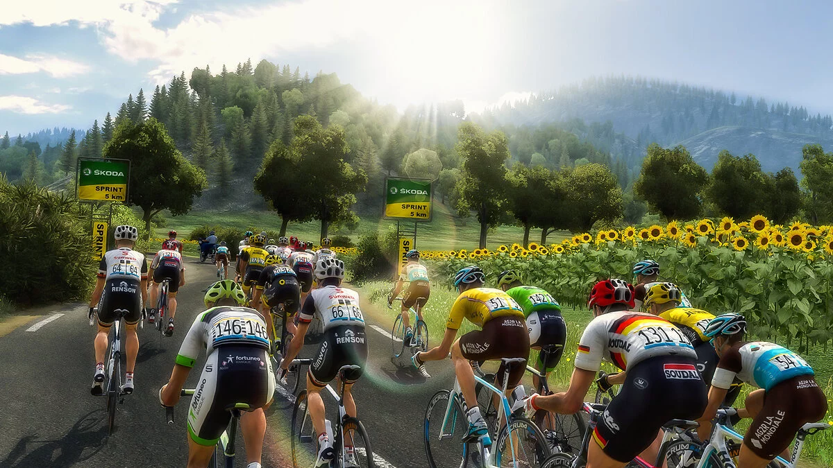 Скриншоты из Pro Cycling Manager 2018