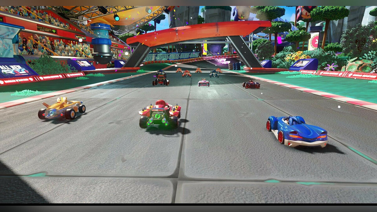 Sonic racing на пк. Игры Team Sonic Racing. Игра Соник тим. Тим Соник рейсинг. Соник гонки пс4.