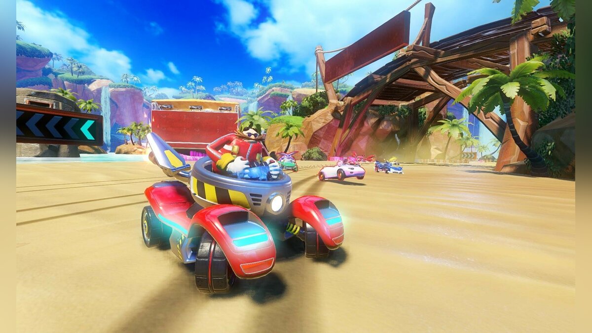 Team Sonic Racing тормозит. Низкий FPS