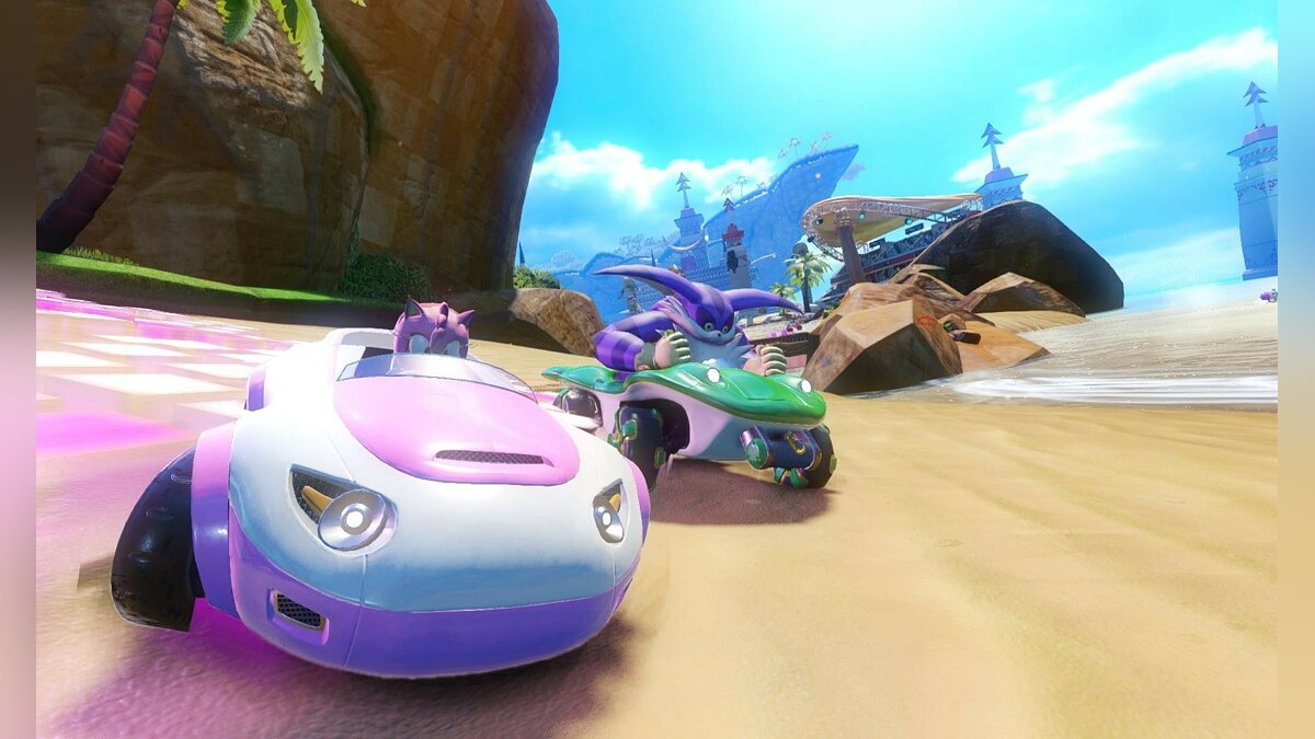 Team Sonic Racing не запускается