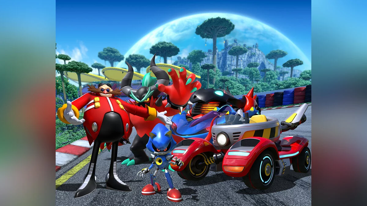 Арт из Team Sonic Racing