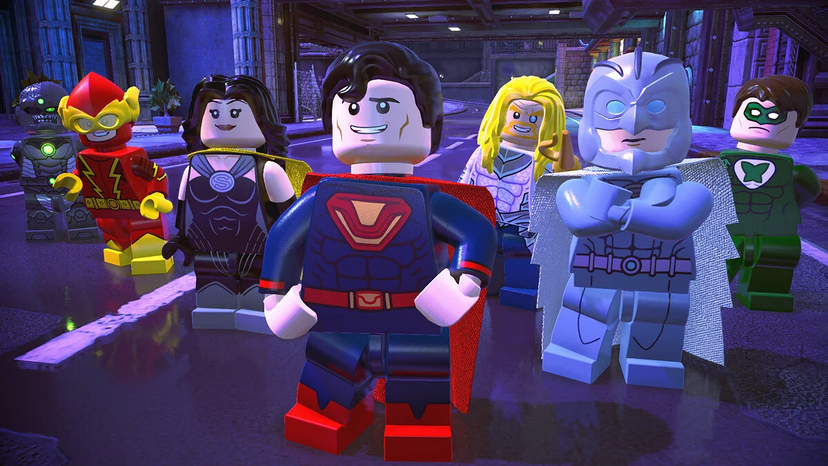 Скриншоты из LEGO DC Super Villains