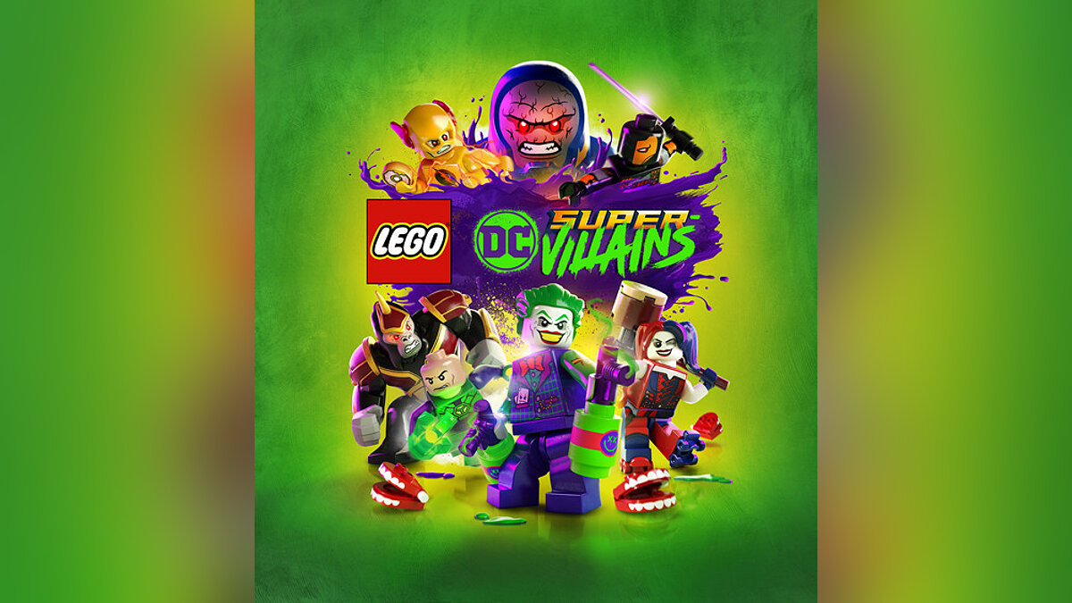 Арт LEGO DC Super Villains - всего 6 артов из игры