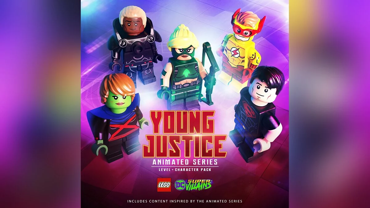 Арт из LEGO DC Super Villains
