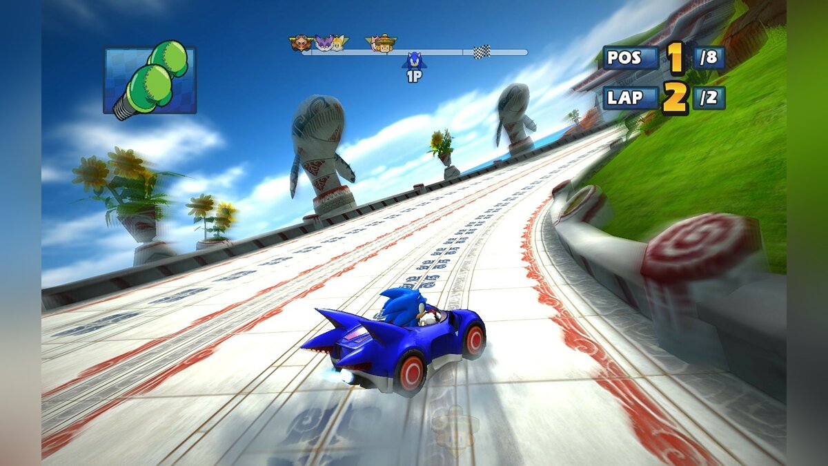 Sonic & SEGA All-Stars Racing (2010) - что это за игра, трейлер, системные  требования, отзывы и оценки, цены и скидки, гайды и прохождение, похожие  игры