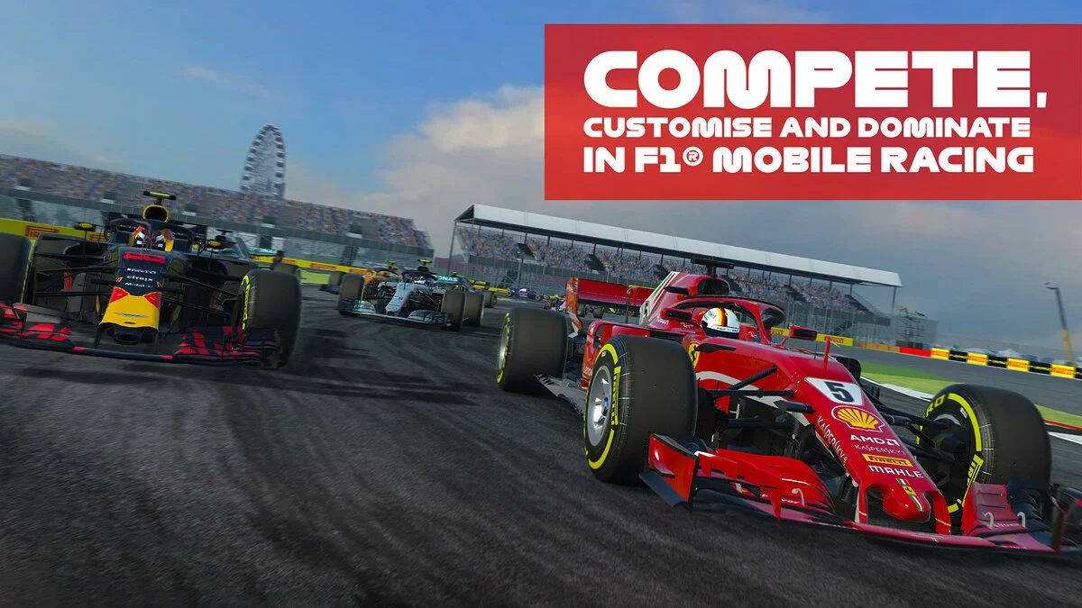 Скриншоты из F1 Mobile Racing