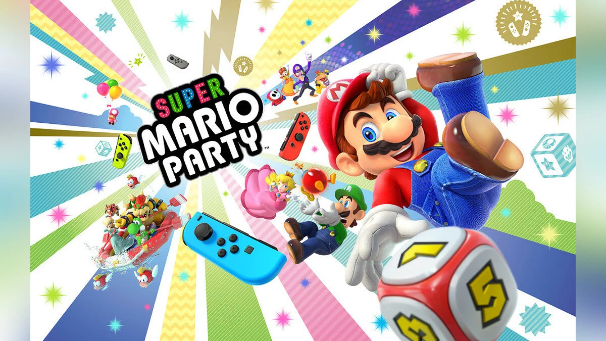 Арт из Super Mario Party