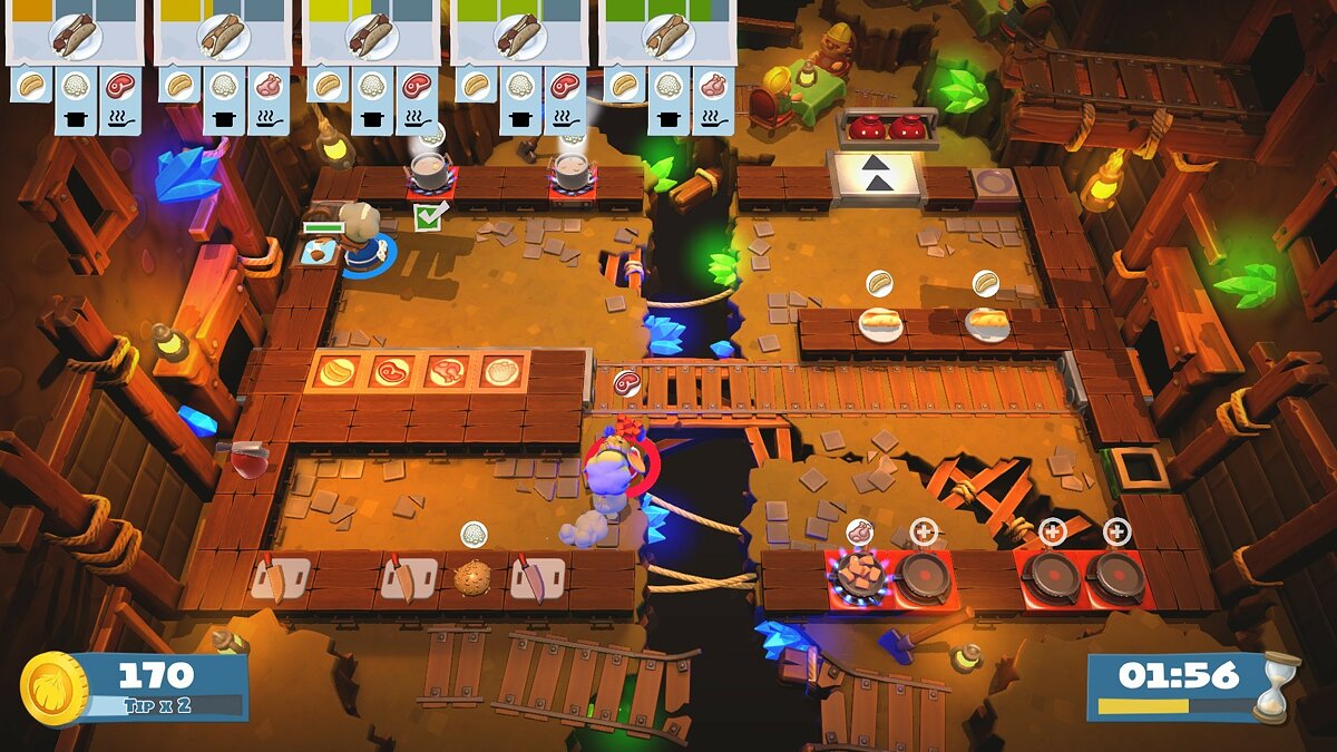 Overcooked 2 - что это за игра, трейлер, системные требования, отзывы и  оценки, цены и скидки, гайды и прохождение, похожие игры