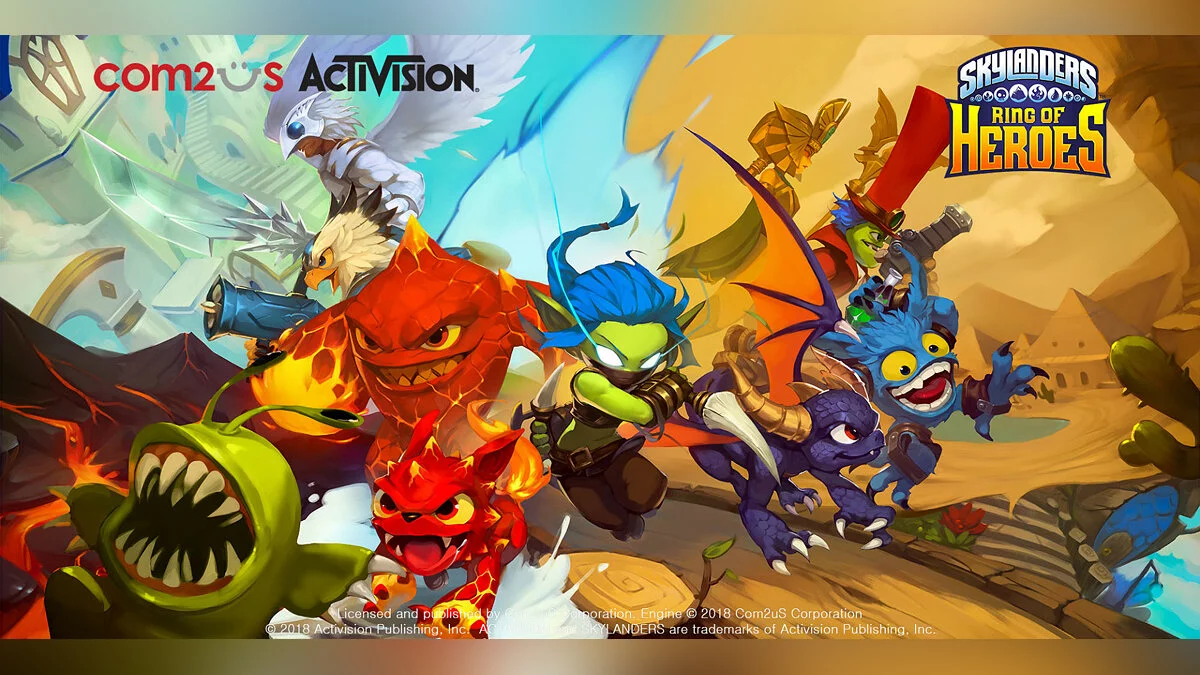 Скриншоты из Skylanders: Ring of Heroes