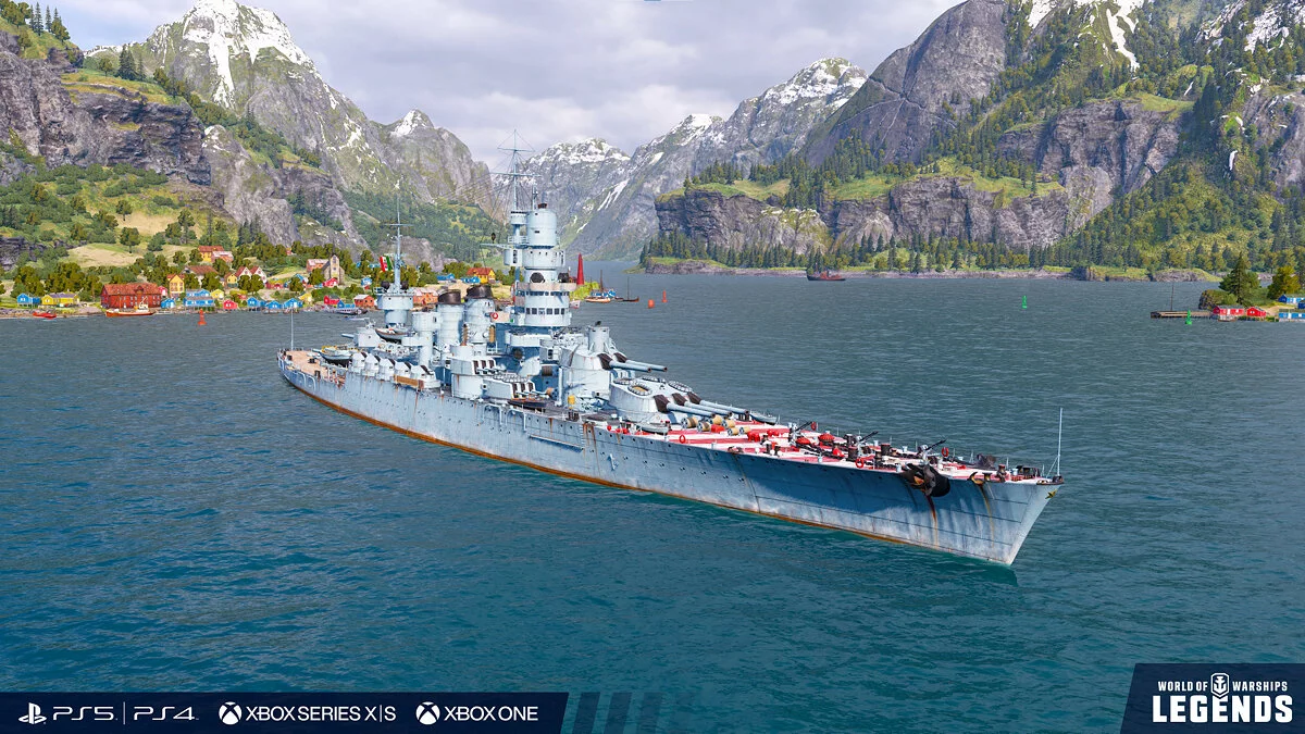 Скриншоты из World of Warships: Legends