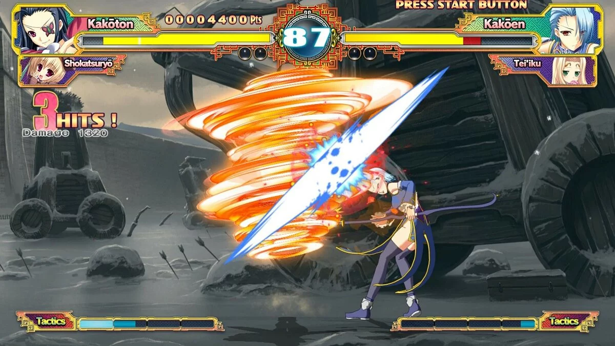 Скриншоты из Koihime Enbu RyoRaiRai