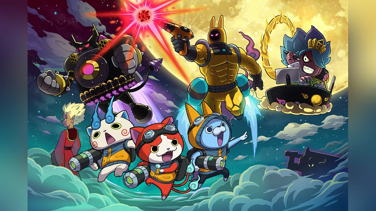 Арт из Yo-kai Watch Blasters