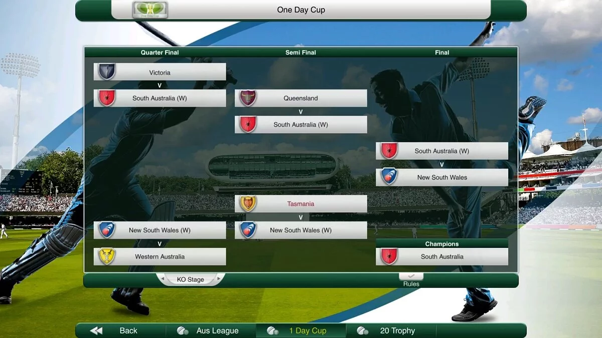 Скриншоты из Cricket Captain 2018