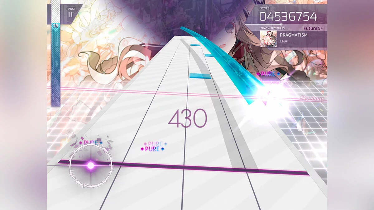 Скриншоты из Arcaea