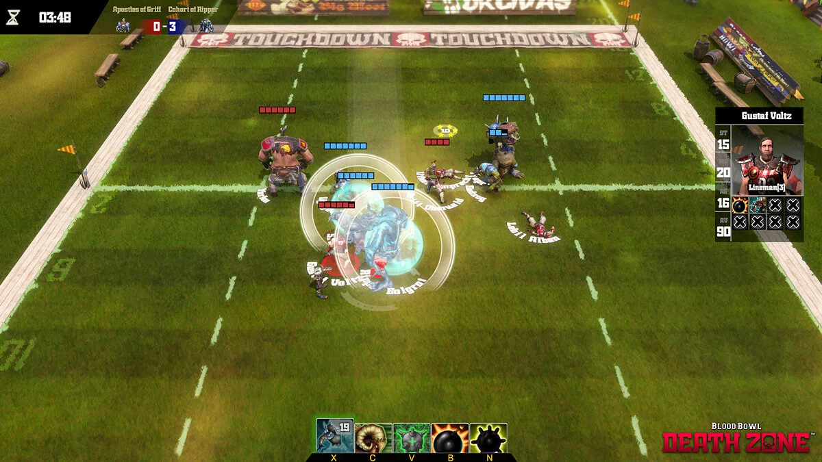 Скриншоты из Blood Bowl: Death Zone