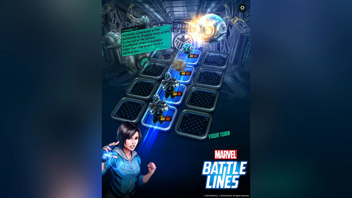Скриншоты из Marvel Battle Lines