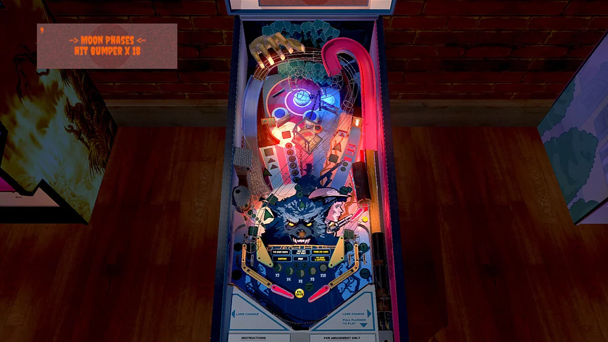Скриншоты из Werewolf Pinball