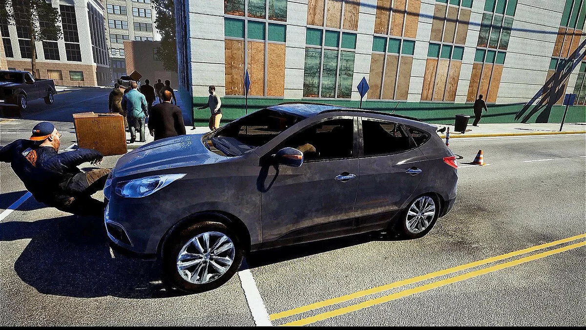 Скриншоты из Fat[EX] Courier Simulator