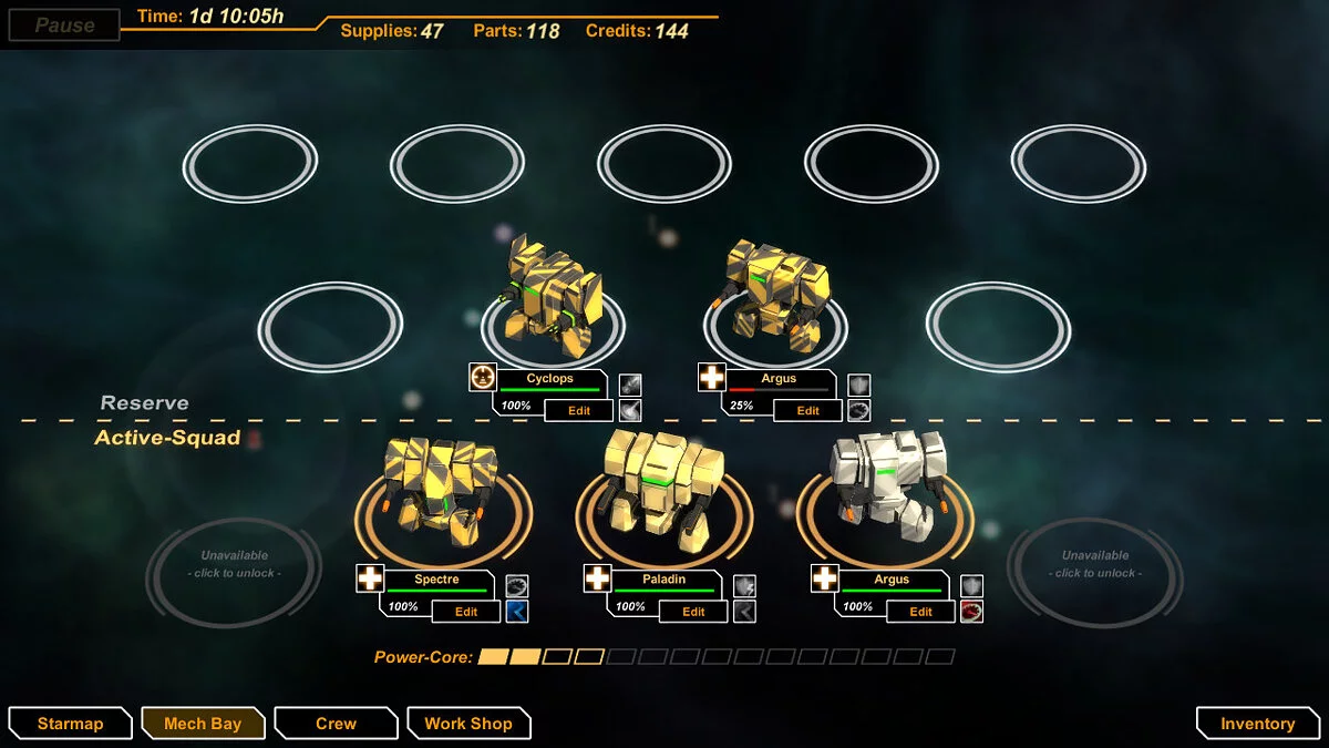 Скриншоты из MechCorp