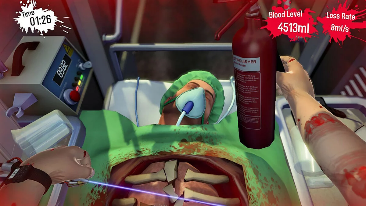 Скриншоты из Surgeon Simulator CPR