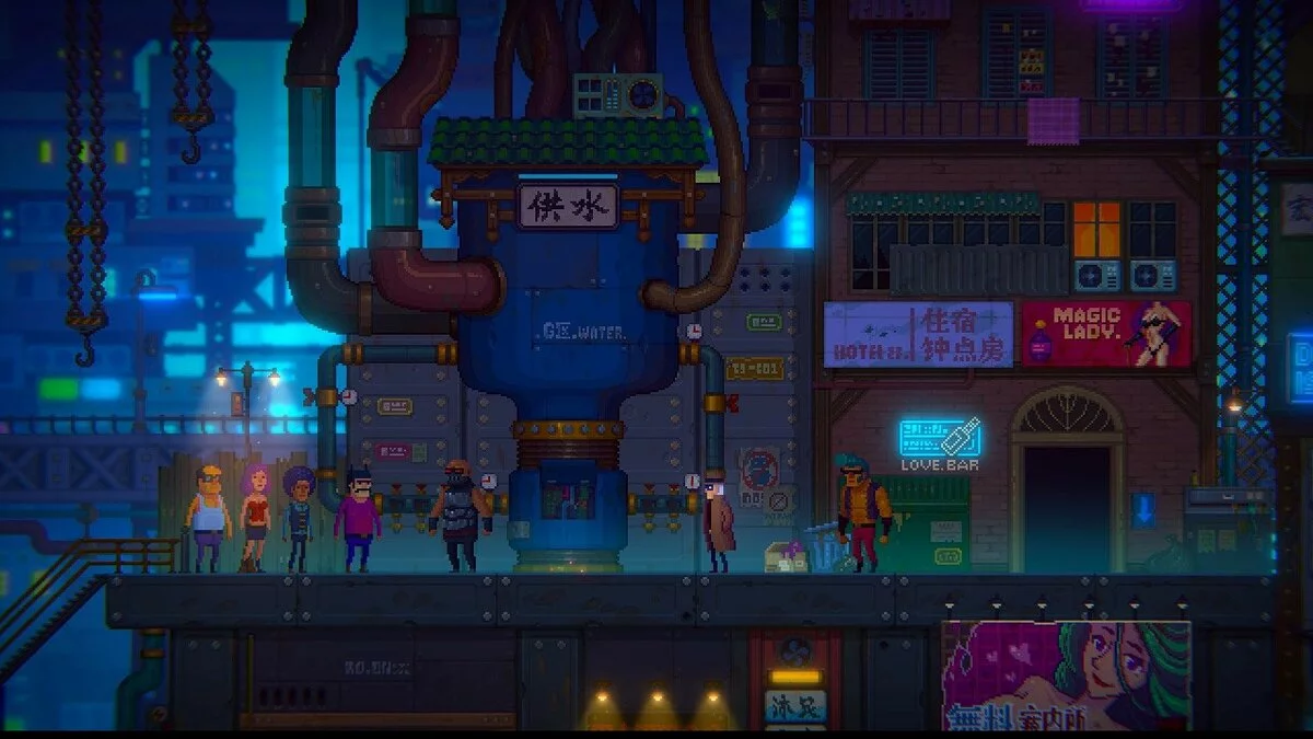 Скриншоты из Tales of the Neon Sea / Картинка 9