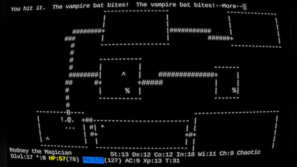 Скриншоты из NetHack: Legacy