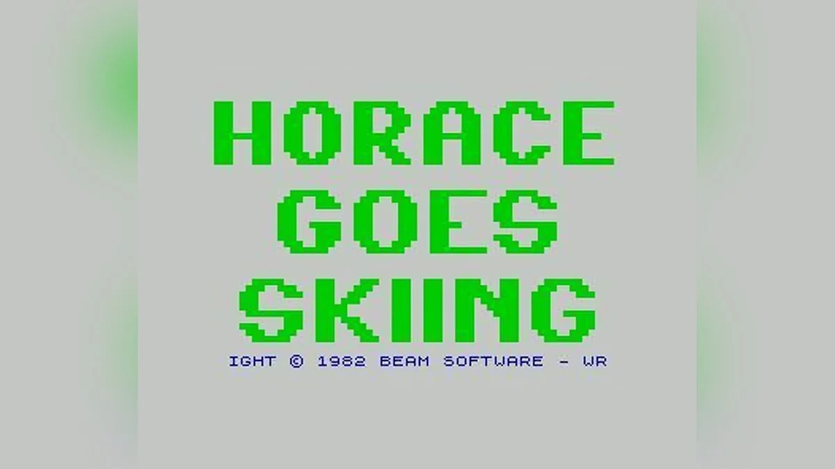 Скриншоты из Horace Goes Skiing