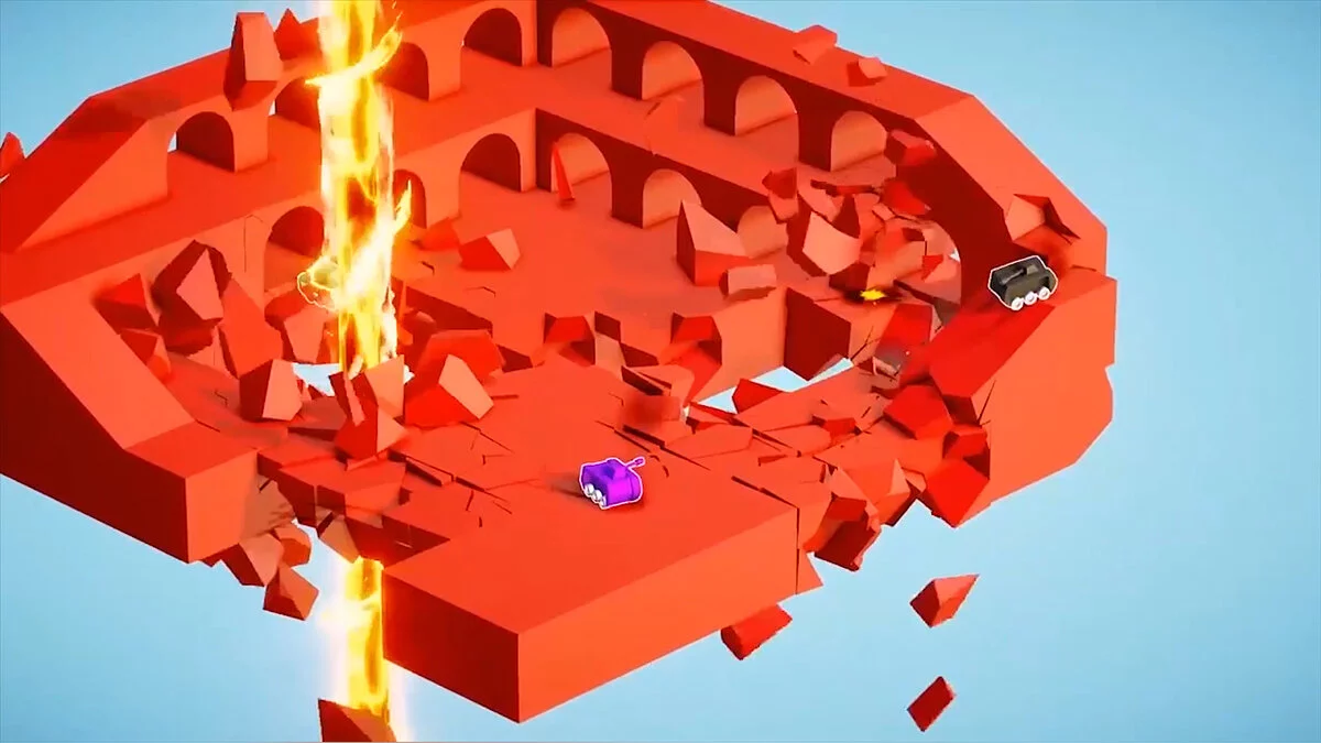 Скриншоты из Tiny Tanks