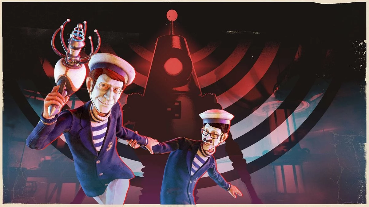 Арт из We Happy Few - Roger & James in: They Came From Below