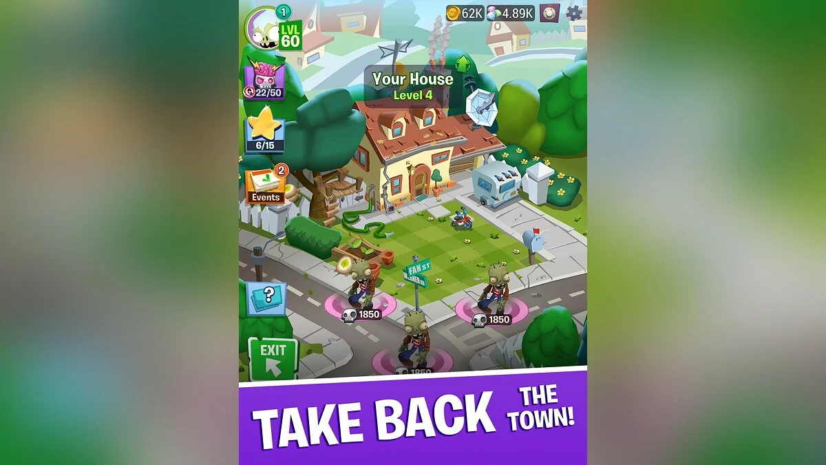 Скриншоты из Plants vs. Zombies 3