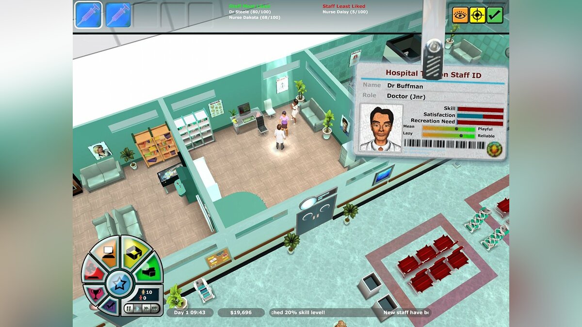 Скриншоты Hospital Tycoon - всего 53 картинки из игры