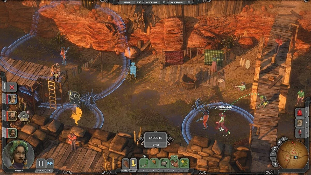 Скриншоты из Desperados 3 / Картинка 55