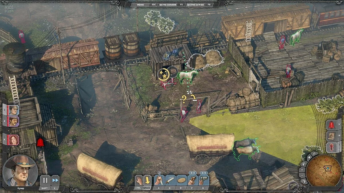 Скриншоты из Desperados 3 / Картинка 23