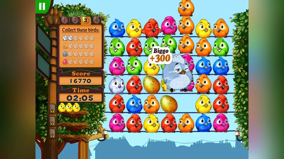 Скриншоты из Fluffy Birds