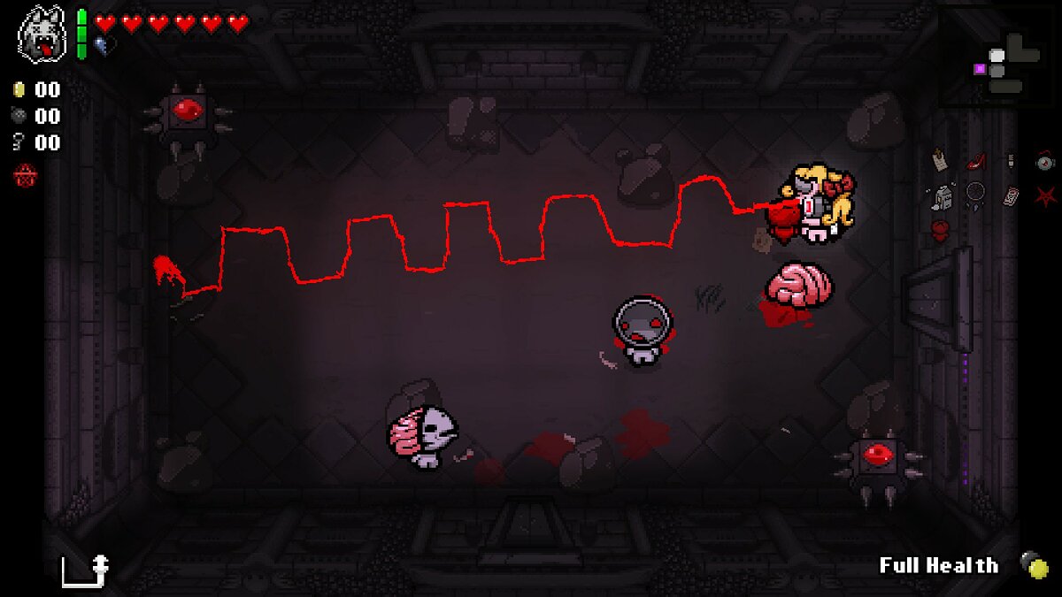 The Binding of Isaac: Repentance вылетает