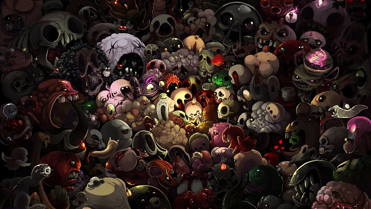 Арт из The Binding of Isaac: Repentance