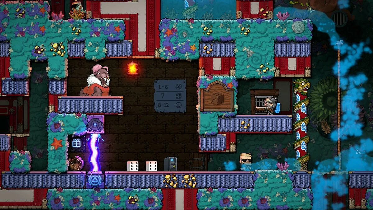 Скриншоты из Spelunky 2