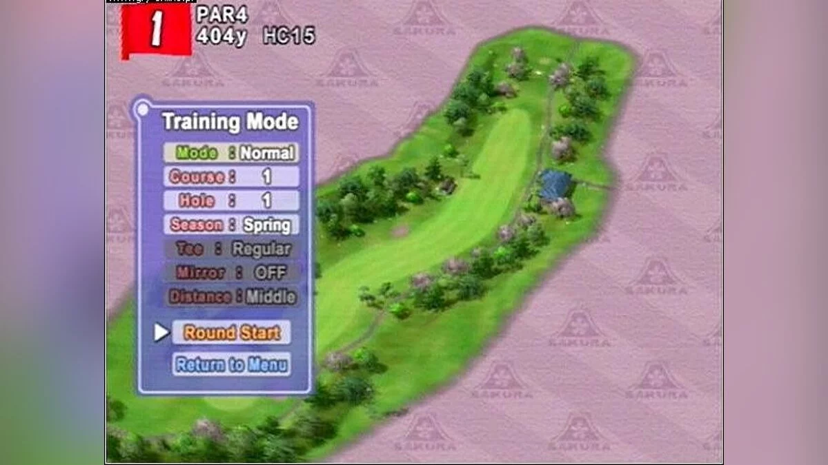 Скриншоты из Hot Shots Golf Fore!