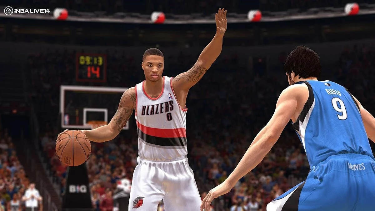 Скриншоты из NBA Live 14
