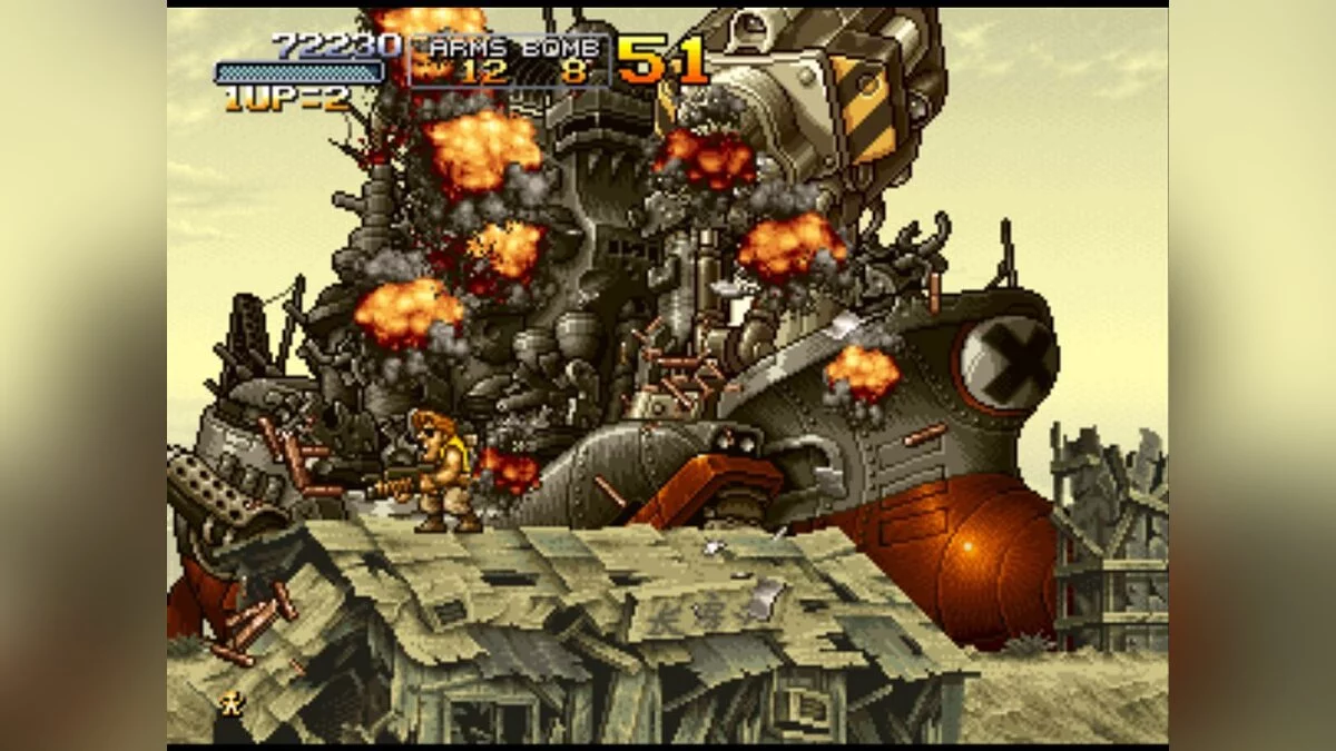 Арт из Metal Slug X