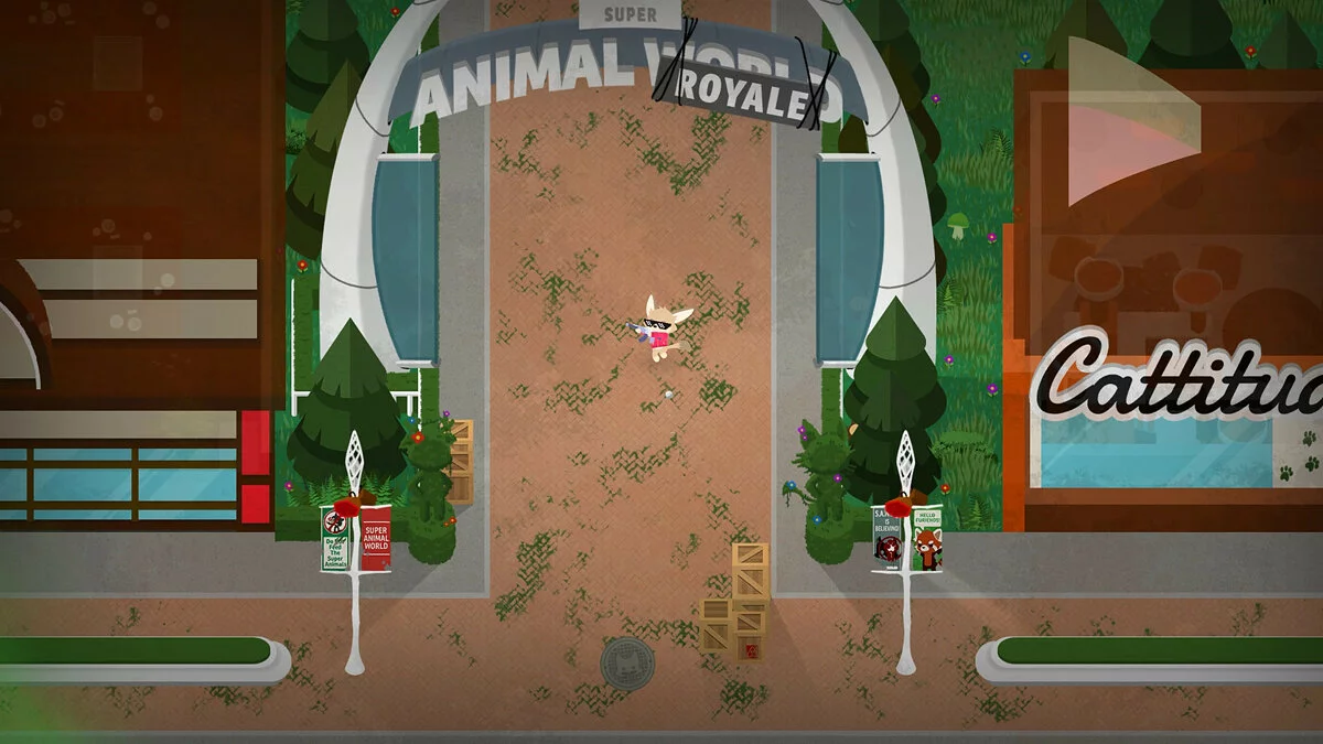 Скриншоты из Super Animal Royale