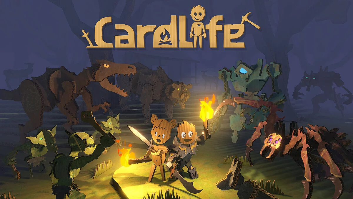 Арт из CardLife: Cardboard Survival